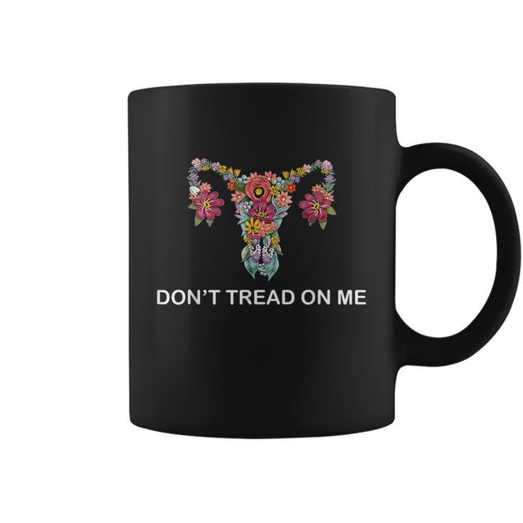 Pro Choice Pro Abortion Don’T Tread On Me Uterus Gift Coffee Mug