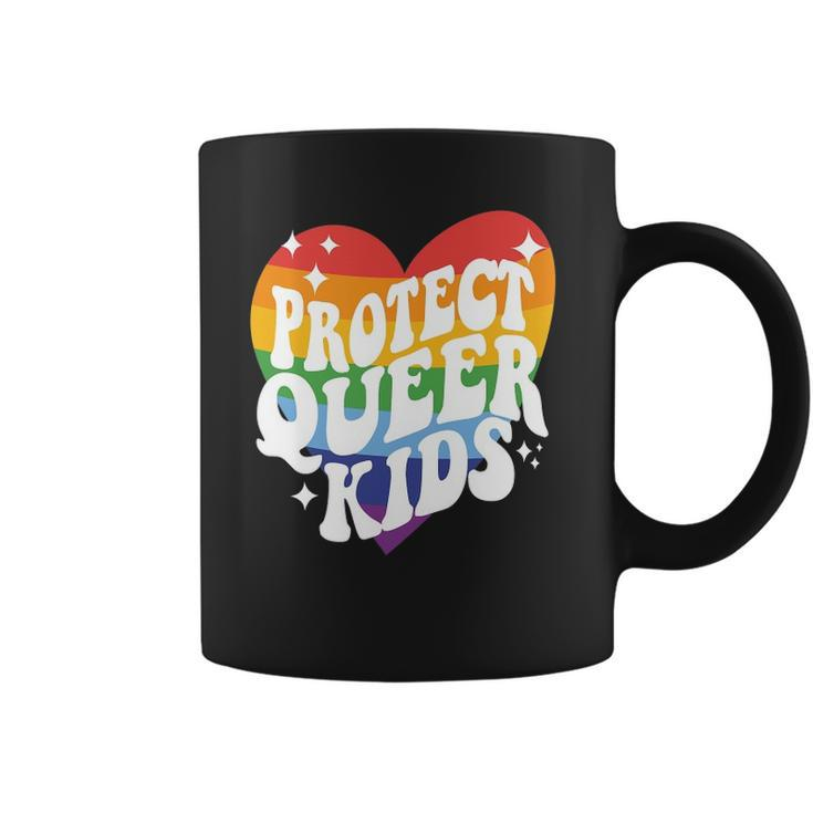Protect Queer Kids Gay Pride Lgbt Support Queer Pride Month Coffee Mug