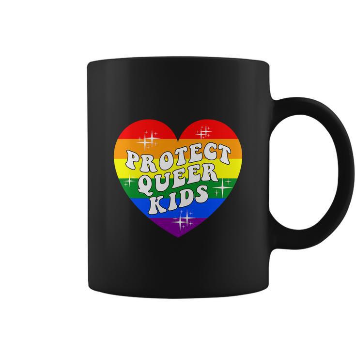 Protect Queer Kids Lgbtq Gay Pride Month Coffee Mug