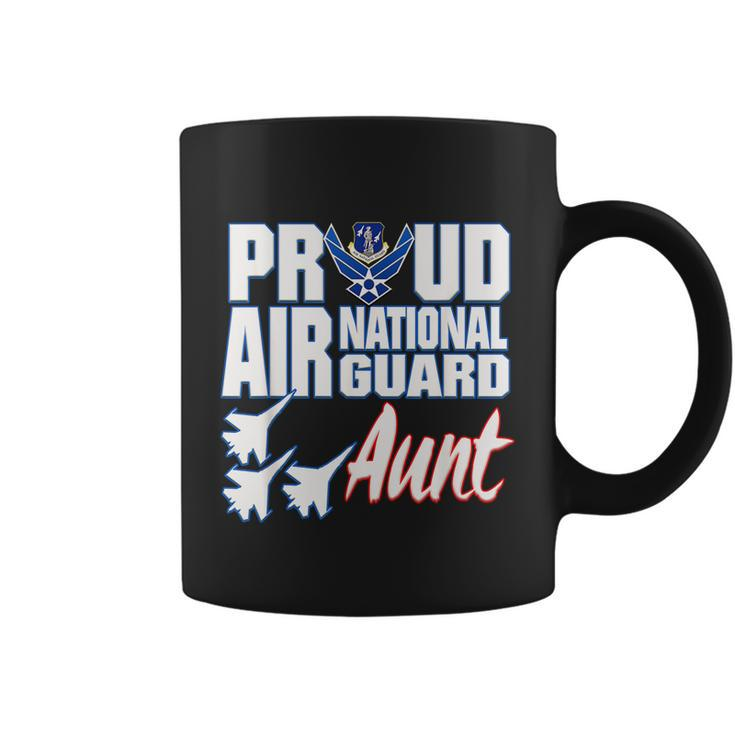 Proud Air National Guard Aunt Usa Military Women Coffee Mug