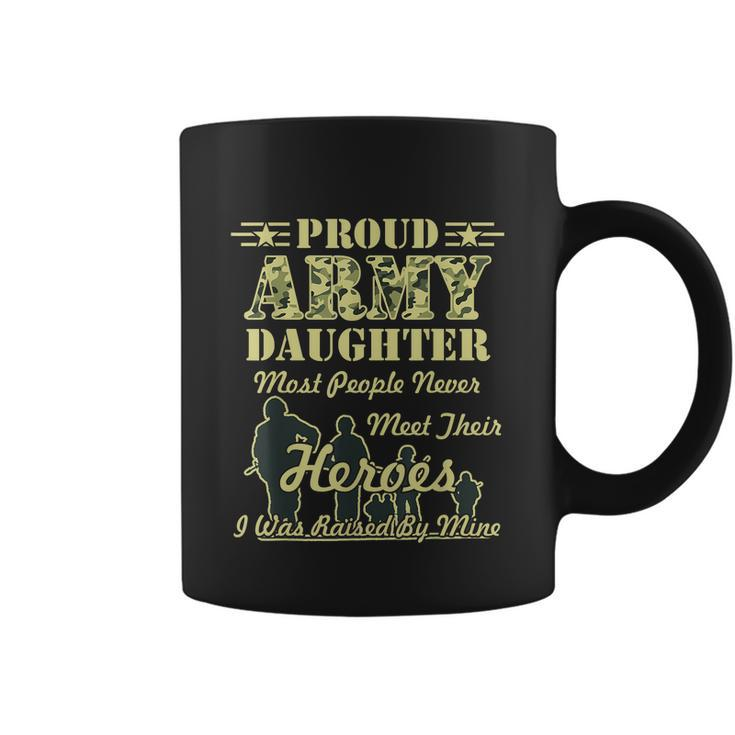 Proud Army Daughter Gift Coffee Mug