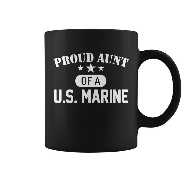 Proud Aunt Of A Us Marine Coffee Mug