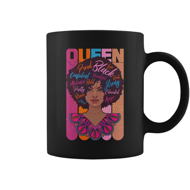 Proud Black African American Queen Coffee Mug