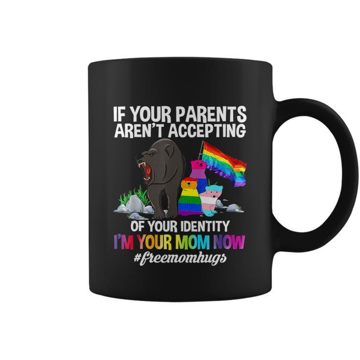 Proud Mama Bear Lgbt Gay Pride Lgbtq Free Mom Hugs Coffee Mug