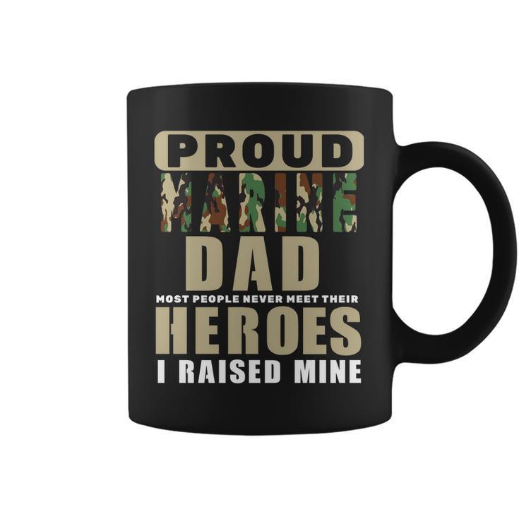 Proud Marine Dad Tshirt Coffee Mug