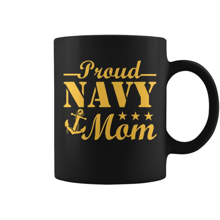 Proud Navy Mom V4 Coffee Mug