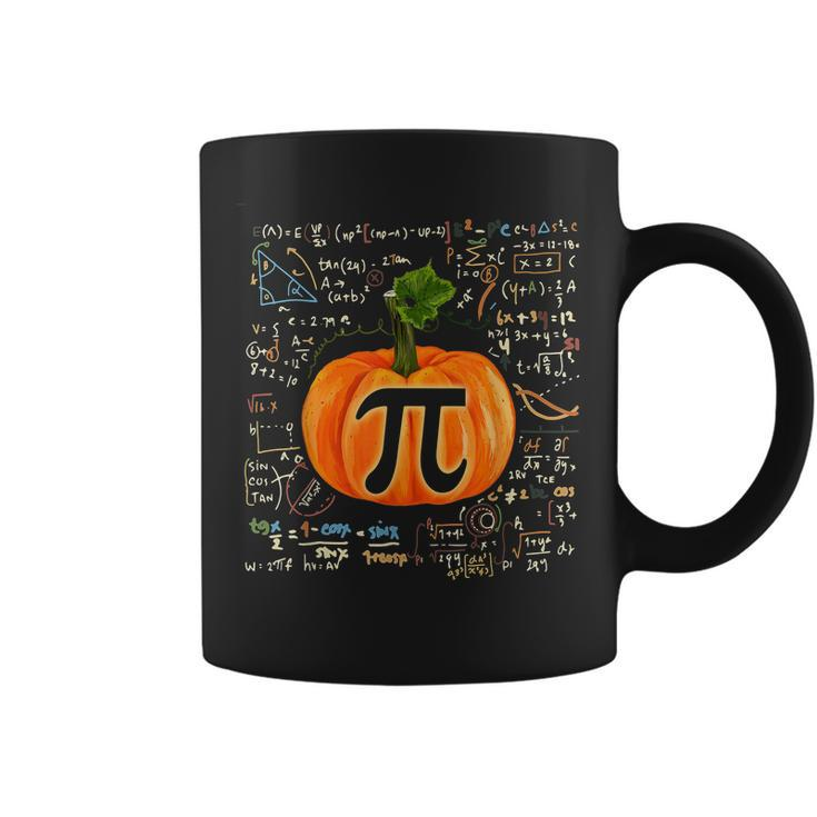 Pumpkin Pi Funny Math Halloween Thanksgiving Fall Pumpkin Pi Coffee Mug