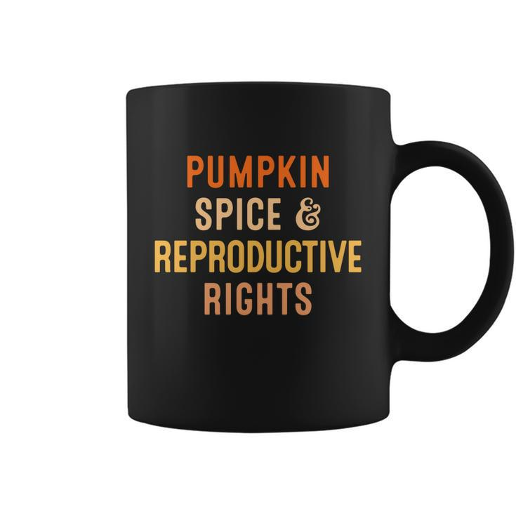 Pumpkin Spice Reproductive Rights Gift Fall Feminist Choice Funny Gift Coffee Mug