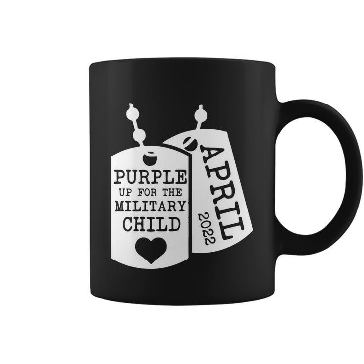 Purple Up For Military Children April 2022 Tshirt Coffee Mug