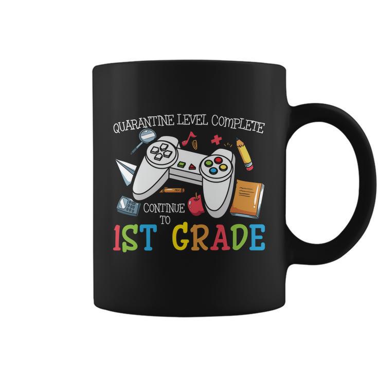 Quarantine Level Complete 1St Grade Video Game Back To School Coffee Mug