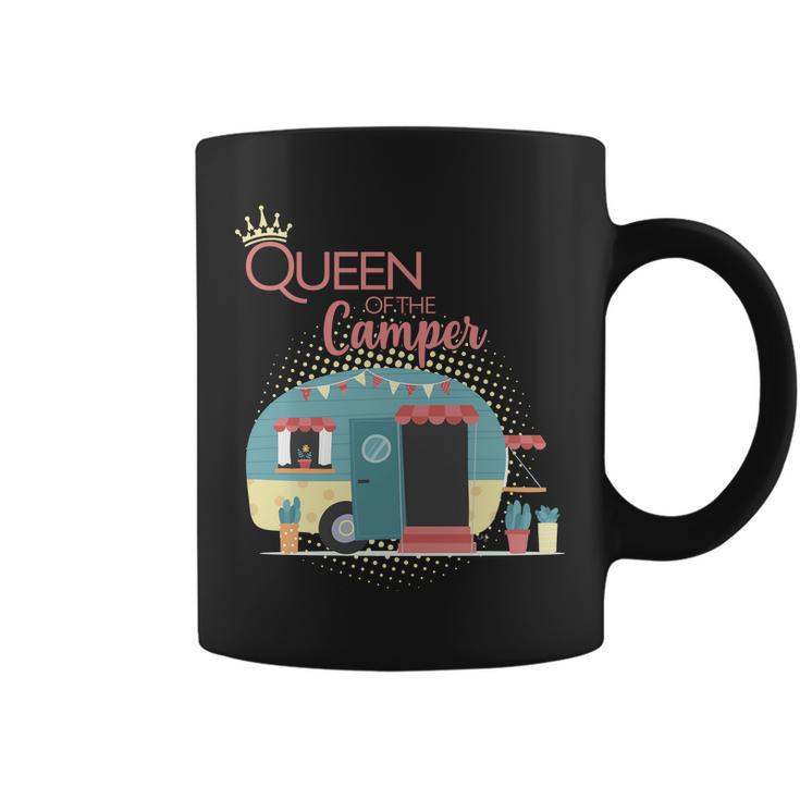Queen Of The Camper Tshirt Coffee Mug