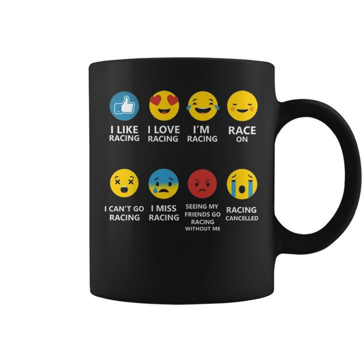 Racing Life Emotions Coffee Mug