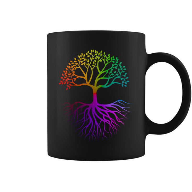 Rainbow Colorful - Tree Of Life Tshirt Coffee Mug