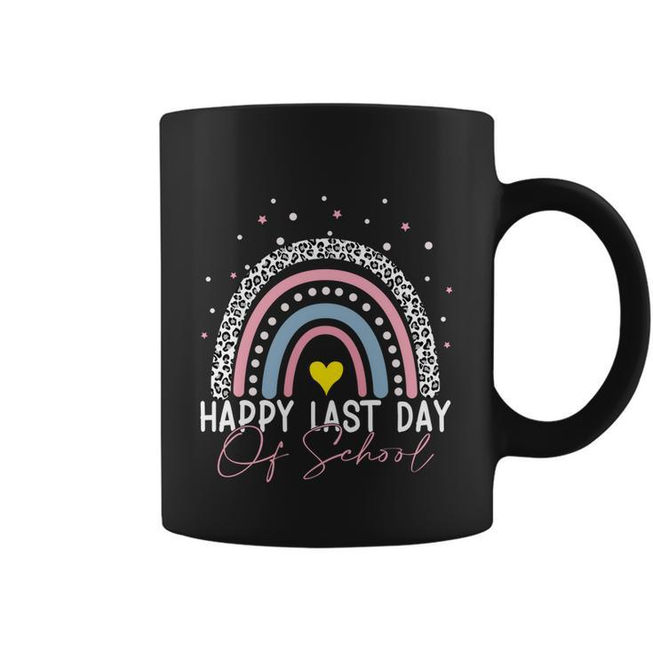 Rainbow Happy Last Day Of School Teacher Student Graduation Meaningful Gift Coffee Mug