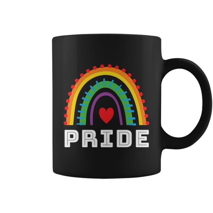 Rainbow Lgbtq Heart Pride Month Lbgt Coffee Mug