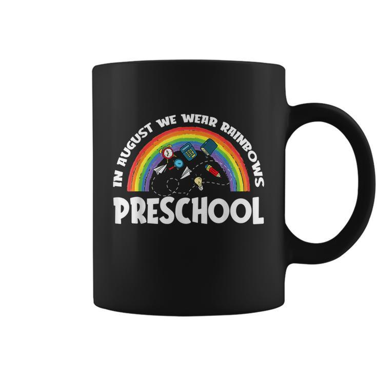 Rainbows Back To School Preschool Student Coffee Mug