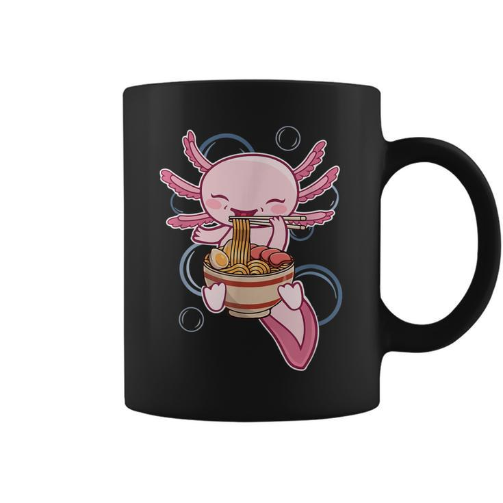 Ramen Axolotl Kawaii Anime Japanese Food Gift Girls Nager  Coffee Mug