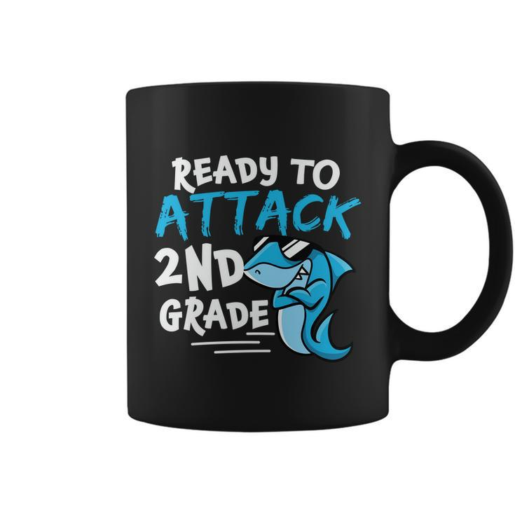 Ready To Attack 2Nd Grade Back To School First Day Of School Coffee Mug