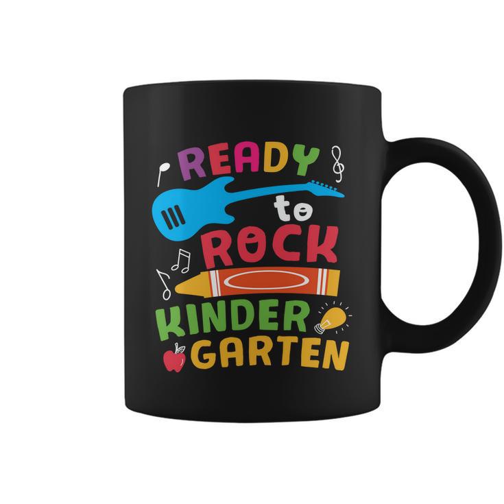 Ready To Rock Kindergarten Cray On Back To School First Day Of School Coffee Mug