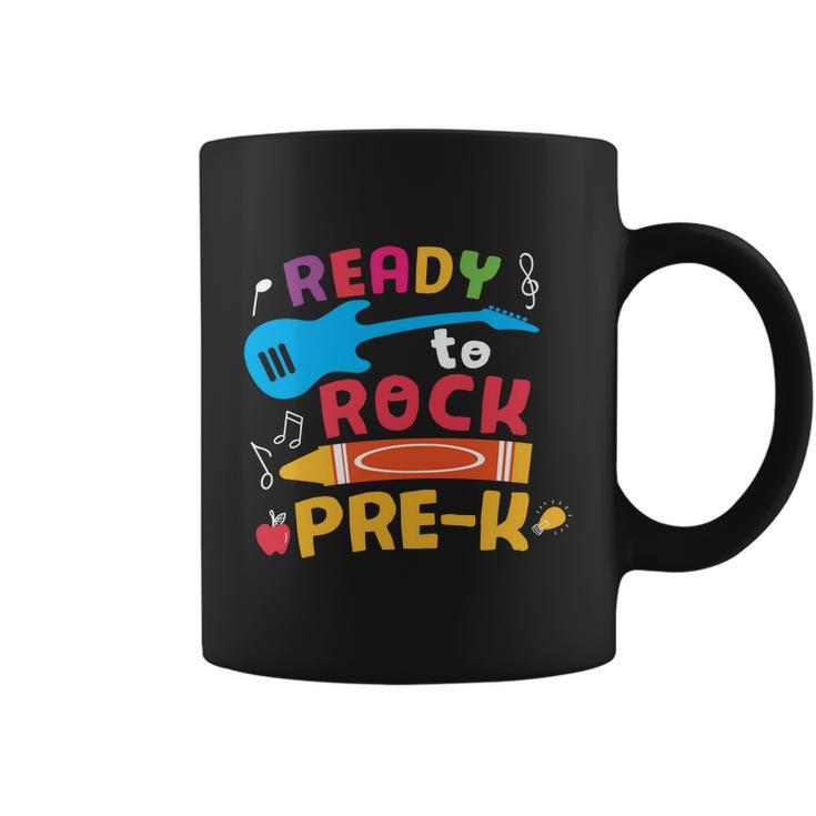 Ready To Rock Prek Back To School First Day Of School Coffee Mug