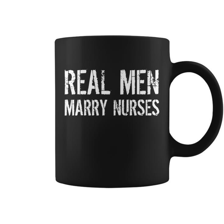 Real Men Marry Nurses Tshirt Coffee Mug