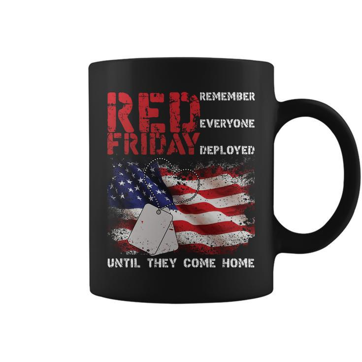 Red Friday Remember Until They Come Home Coffee Mug