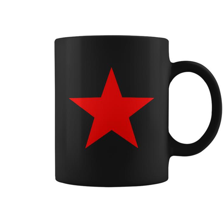 Red Star Tshirt Coffee Mug