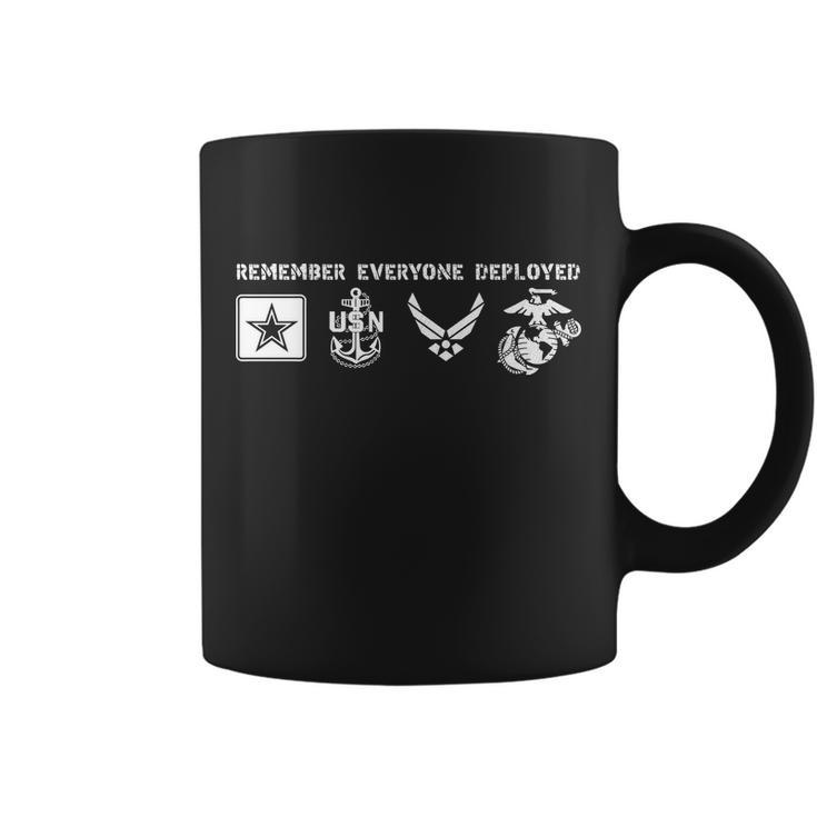 Remember Everyone Deployed Veterans Tshirt Coffee Mug