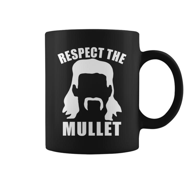 Respect The Mullet Tshirt Coffee Mug