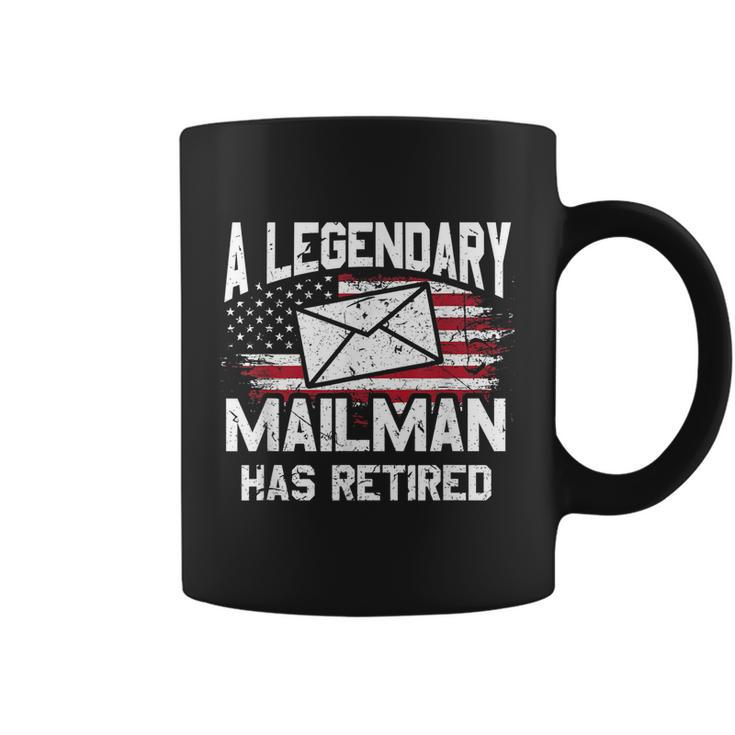 Retired Postal Worker Mailman Postman Post Office V2 Coffee Mug
