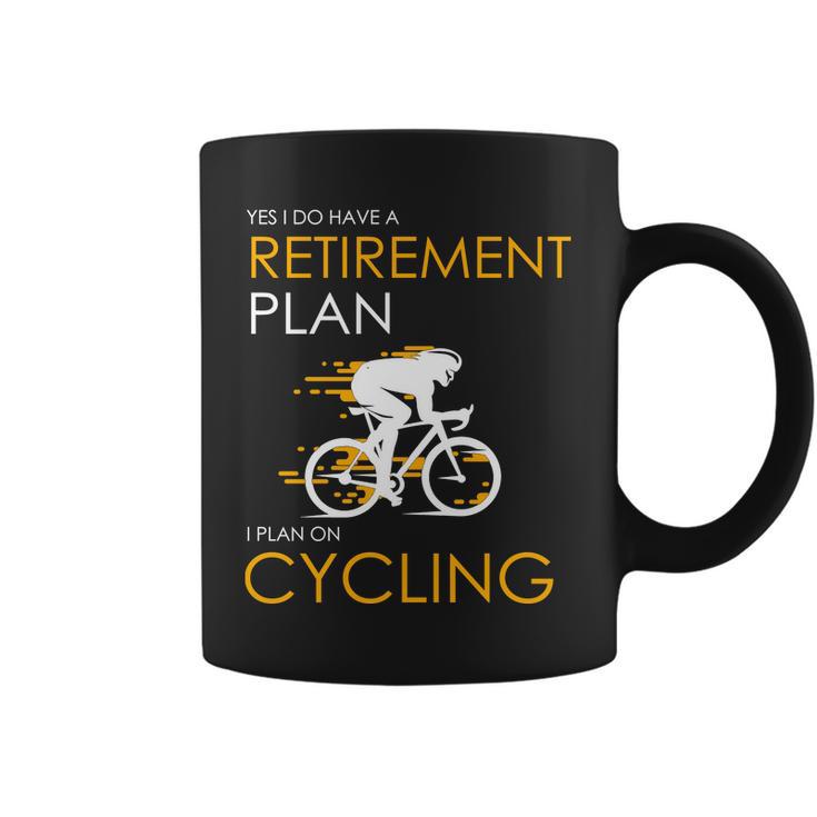 Retirement Plan On Cycling V2 Coffee Mug