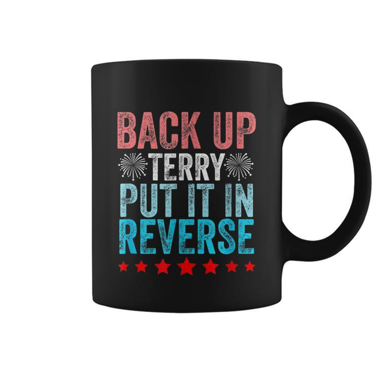Retro Back Up Terry Put It In Reverse 4Th Of July Fireworks Coffee Mug