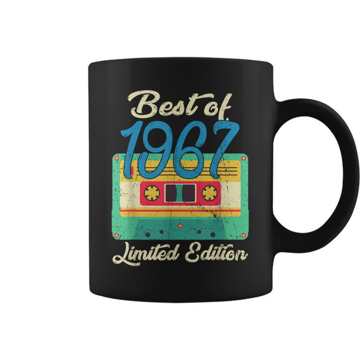 Retro Best Of 1967 Cassette Tape 55Th Birthday Decorations  Coffee Mug