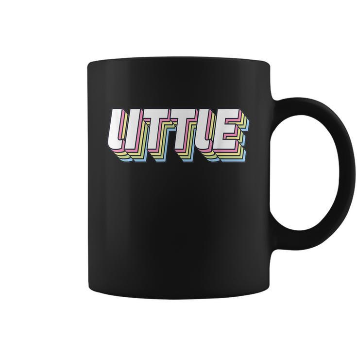 Retro Big Reveal Sorority Little Sister Big Little Week Coffee Mug