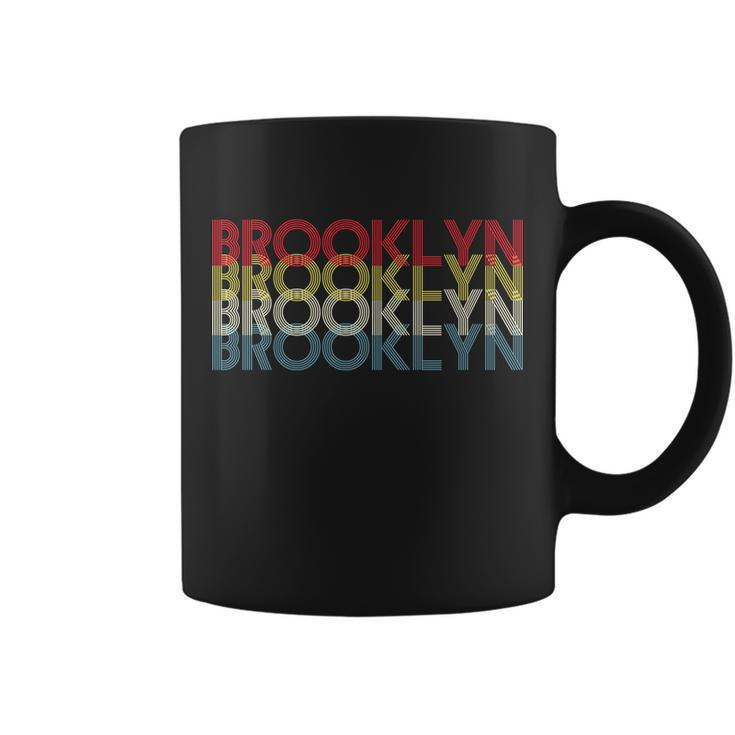 Retro Brooklyn Logo Tshirt Coffee Mug