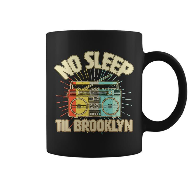 Retro No Sleep Til Brooklyn Coffee Mug