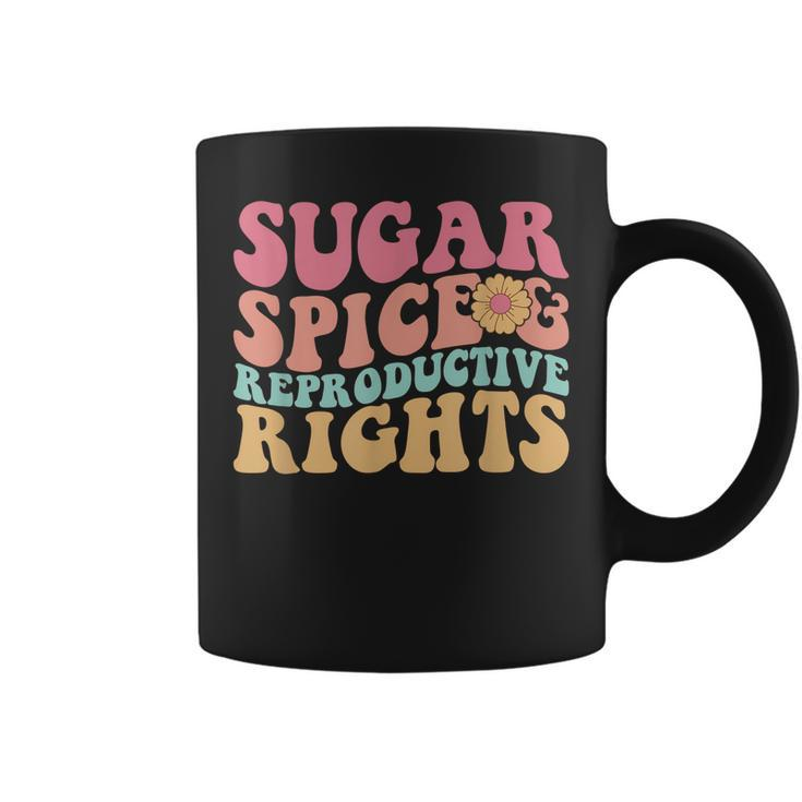 Retro Pro Choice Feminist Sugar Spice & Reproductive Rights  Coffee Mug