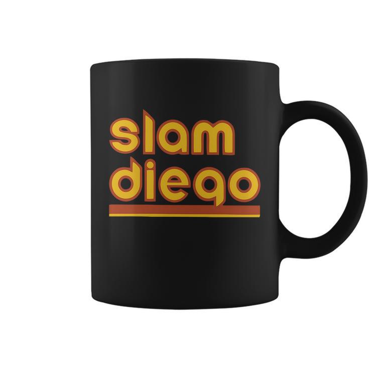 Retro Slam Diego Baseball San Fan Tshirt Coffee Mug