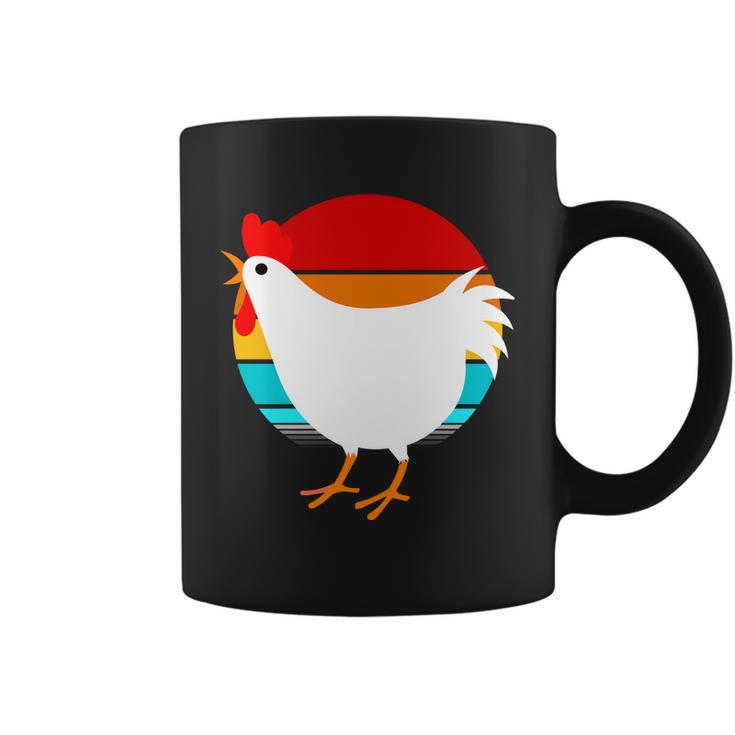 Retro Vintage Chicken V2 Coffee Mug