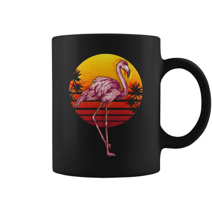 Retro Vintage Flamingo V2 Coffee Mug