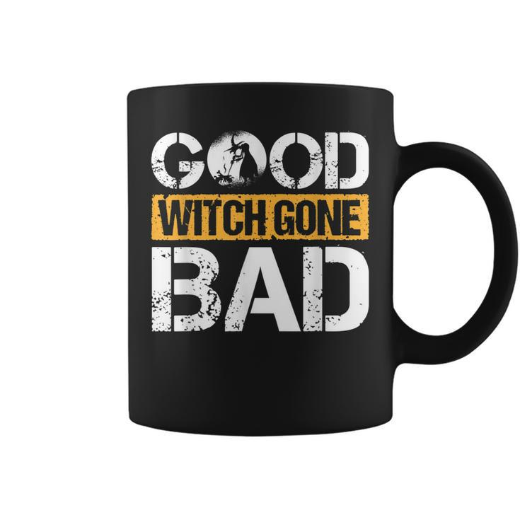 Retro Vintage Halloween Costume Good Witch Gone Bad  Coffee Mug