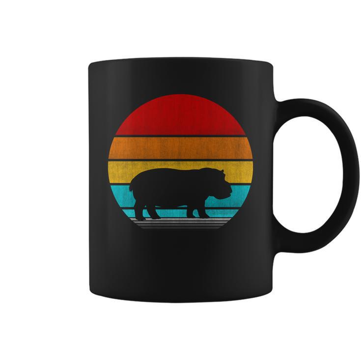 Retro Vintage Hippopotamus Coffee Mug