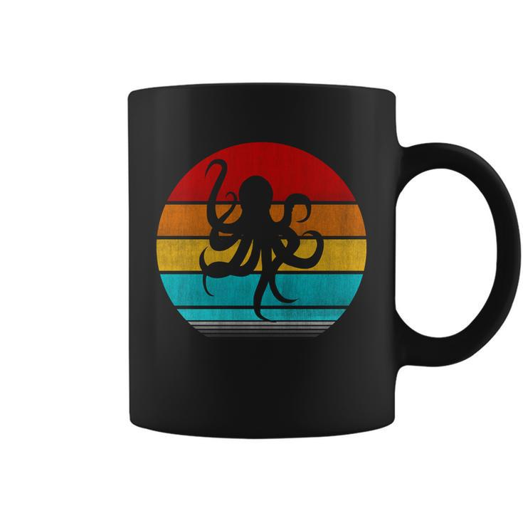 Retro Vintage Octopus Coffee Mug