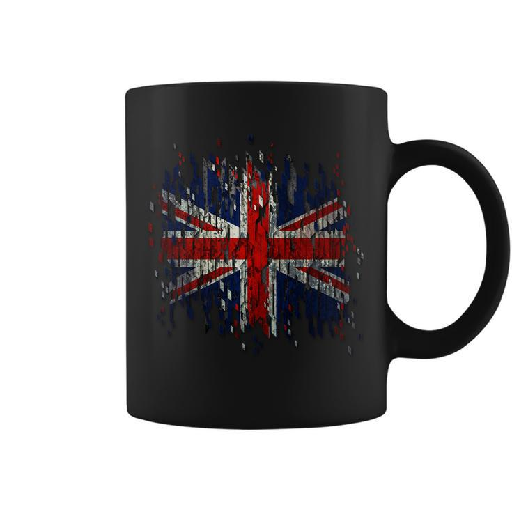 Ripped Uk Great Britain Union Jack Torn Flag Coffee Mug