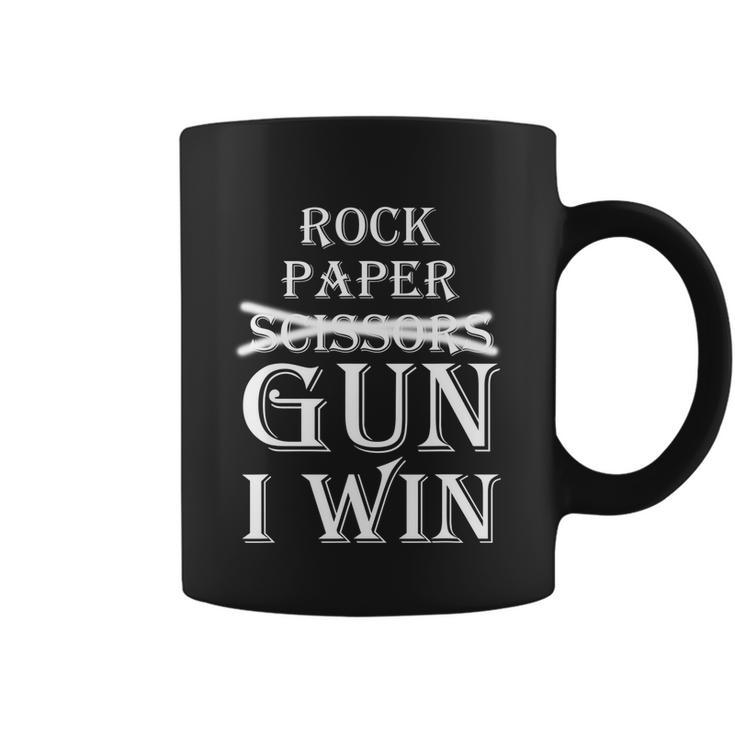 Rock Paper Gun I Win Tshirt Coffee Mug
