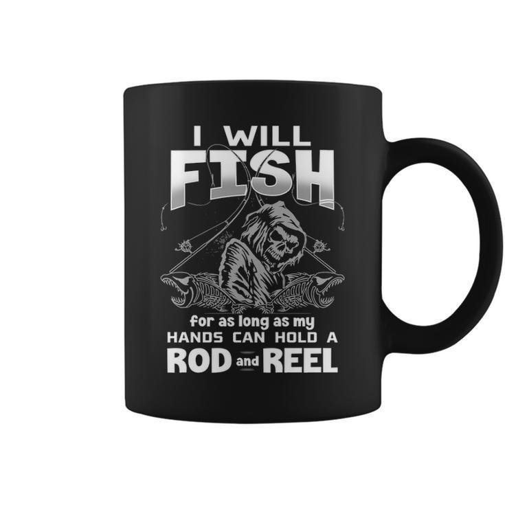 Rod And Reel Coffee Mug
