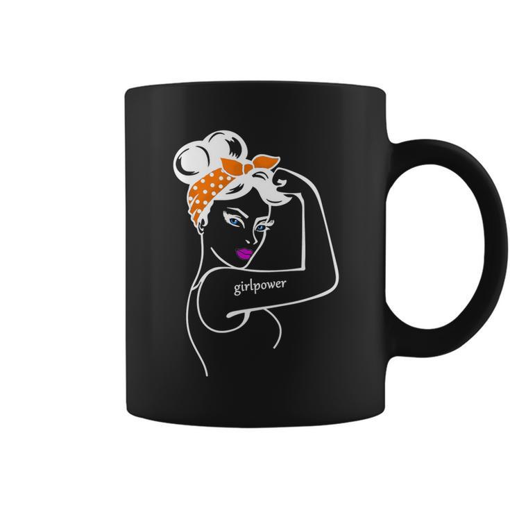 Rosie The Riveter Girl Power Coffee Mug