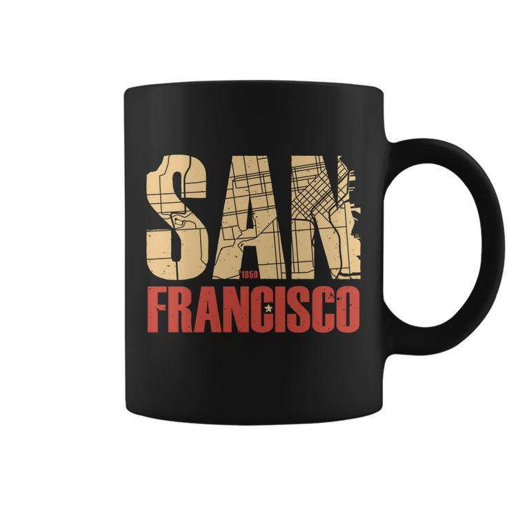 San Francisco Vintage Emblem Coffee Mug