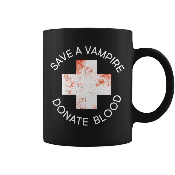 Save A Vampire Donate Blood Tshirt Coffee Mug