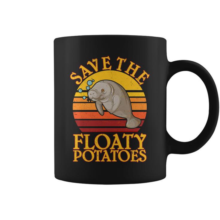 Save The Floaty Potatoes Manatee Tshirt Coffee Mug